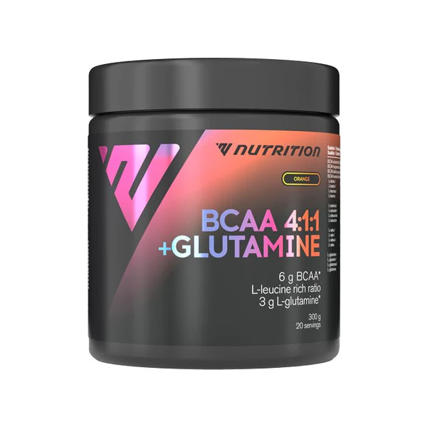 BCAA 4:1:1 + glutaminas